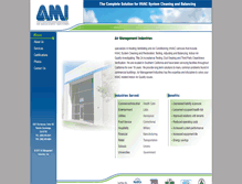 Tablet Screenshot of airmanagementindustries.com